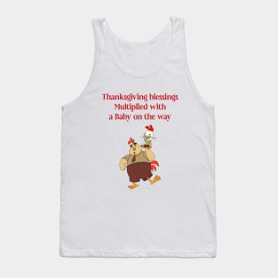 You are Going to be Dad, Thanksgiving  Congratulations Dad To Be, daddy to be gift, Turkey Tank Top